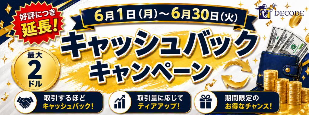 6月キャッシュバック還元祭 1600x 600